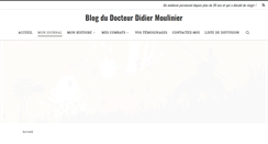 Desktop Screenshot of dr.moulinier.fr